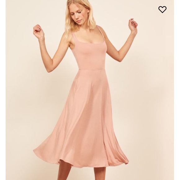 Reformation Dresses & Skirts - Reformation | Blush Pink Mary Dress w/ Pockets